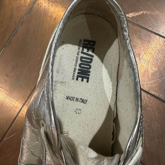 RE/DONE 70’s low stripe sneaker size 40 (9) made in Italy - Picture 6 of 6